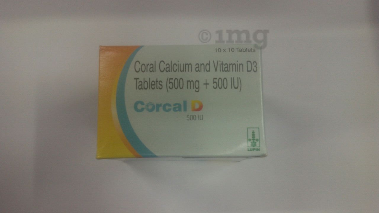 Corcal D 500IU Tablet