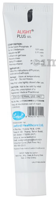 Alight Plus Gel 15gm for Acne Treatment