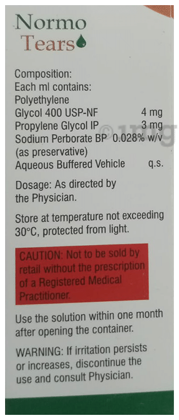 Normo Tears Eye Drop