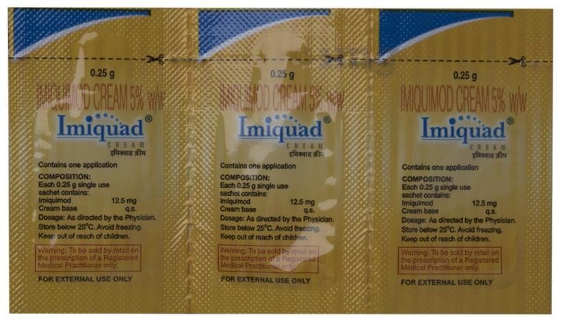 Imiquad Cream (0.25gm Each)