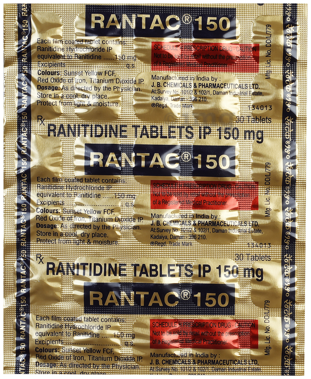Rantac 150 Tablet
