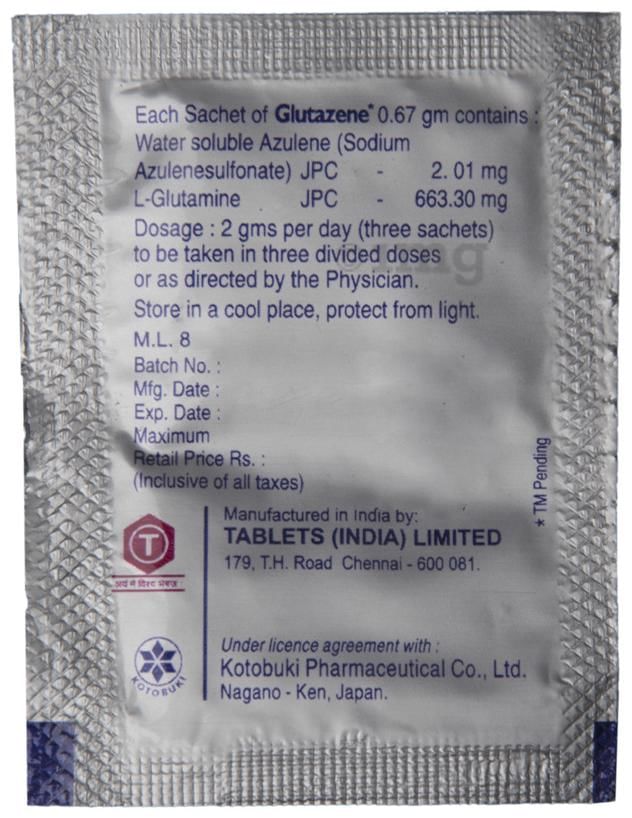 Glutazene Sachet