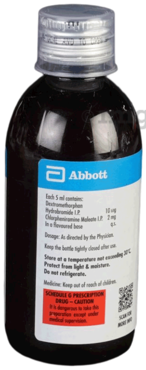 Tossex DMR Syrup Kiwi Sugar Free