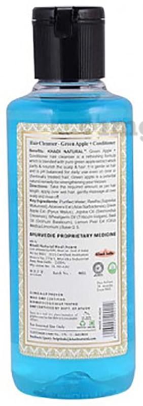 Khadi Naturals Green Apple Cleanser + Conditioner