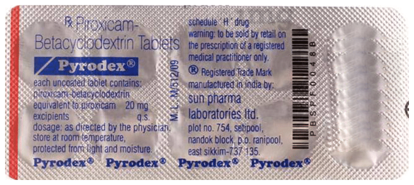 Pyrodex 20mg Tablet
