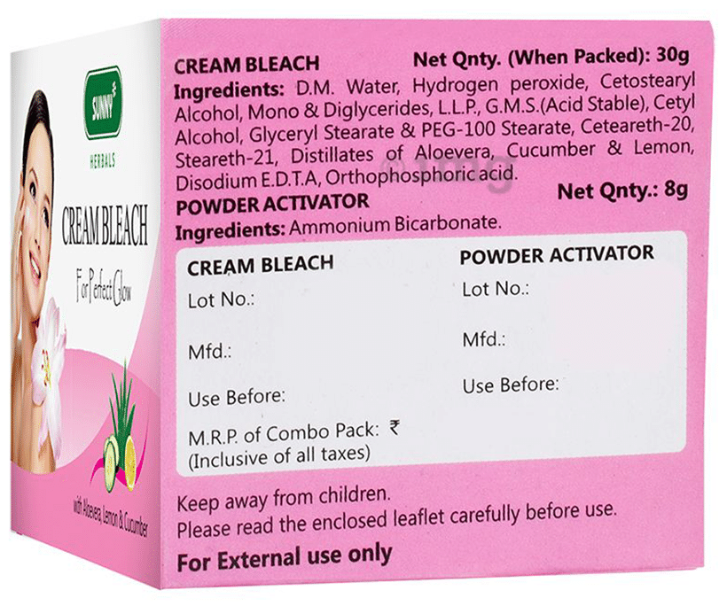 Sunny Herbals Cream Bleach
