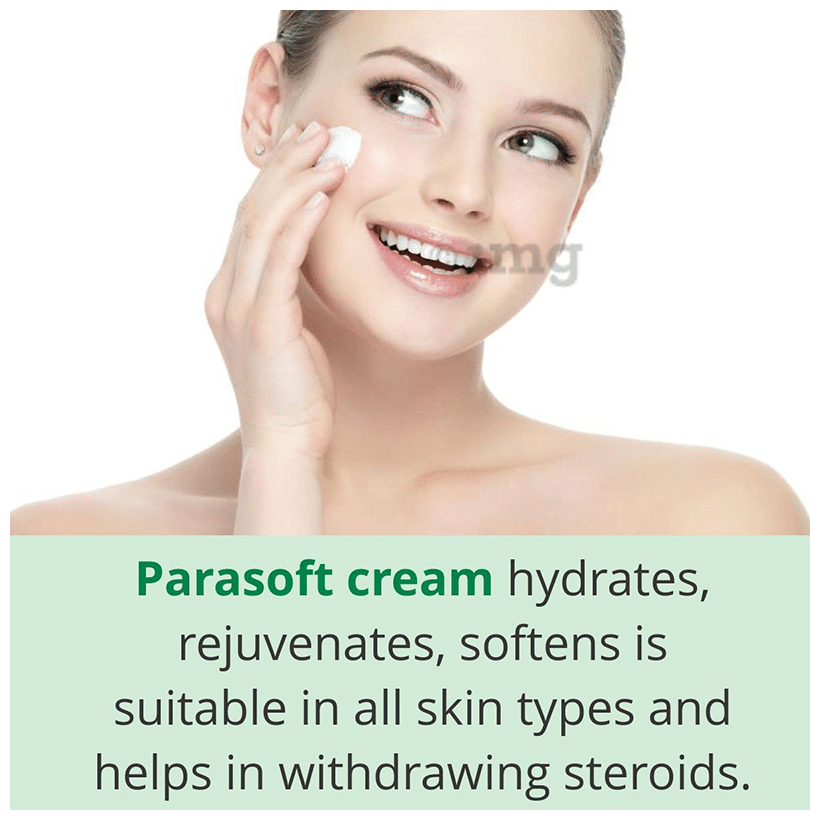 Parasoft White Soft Paraffin &amp; Liquid Paraffin Cream | For Dry Skin