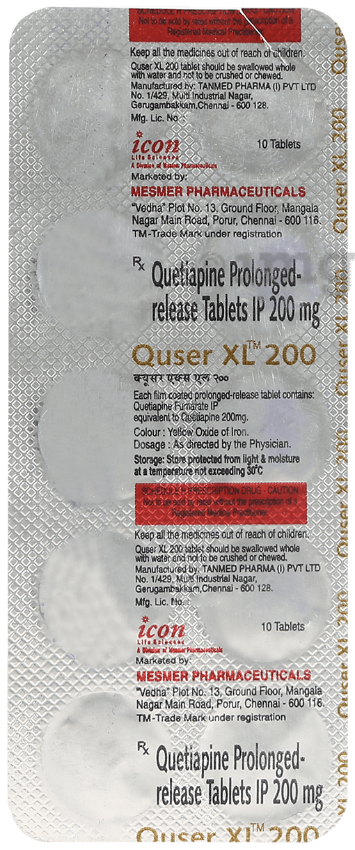 Quser 200mg Tablet XL