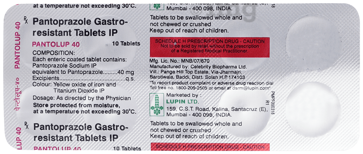 Pantolup 40 Tablet
