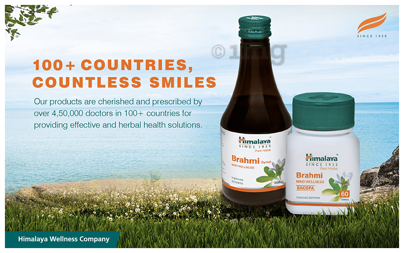 Himalaya Wellness Himalaya Brahmi Tablets | Mind Wellness| Improve Alertness Tablet