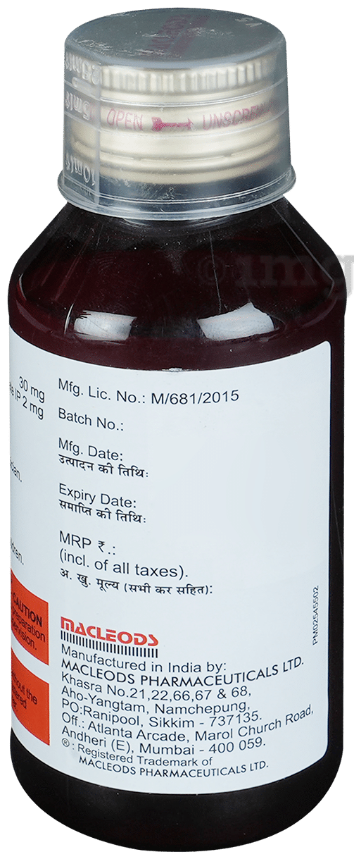 Rapitus Plus Syrup Sugar Free