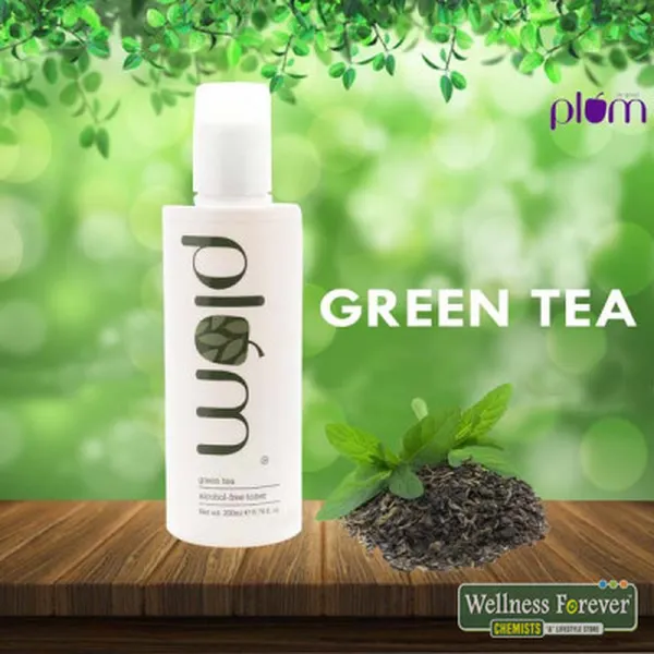 PLUM GREEN TEA ALCOHOL FREE TONER - 200ML