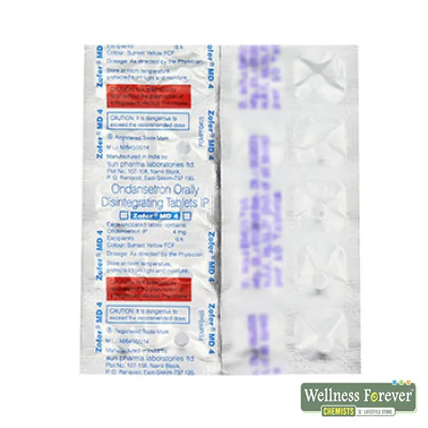 ZOFER-MD 4MG 10TAB