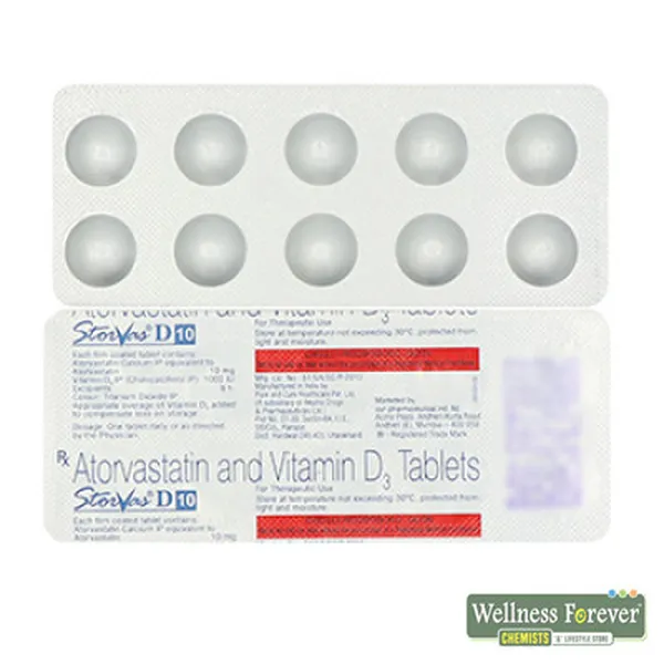 STORVAS-D 10MG 10TAB