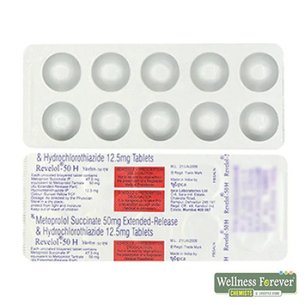 REVELOL-H 50MG 10TAB