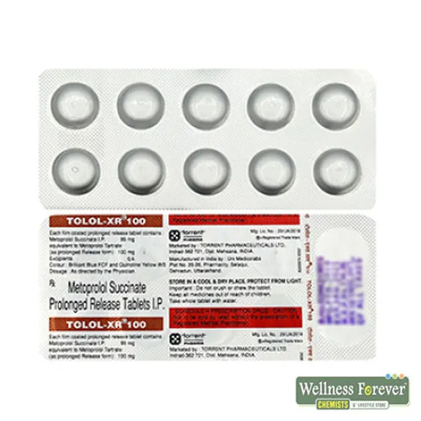 TOLOL-XR 100MG 10TAB