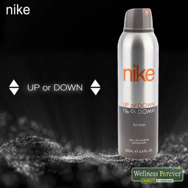 NIKE UP OR DOWN DEODORANT SPRAY FOR MEN - 200ML