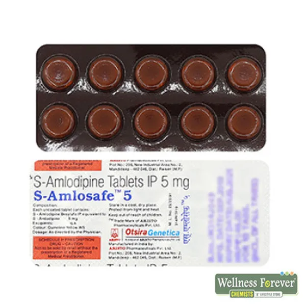 S-AMLOSAFE 5MG 10TAB