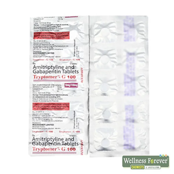 TRYPTOMER-G 100MG 10TAB