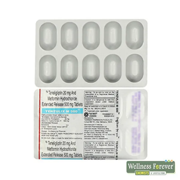 TENZULIX-M 500MG 10TAB