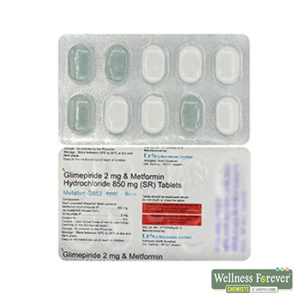 METAFORT-G 852MG 10TAB