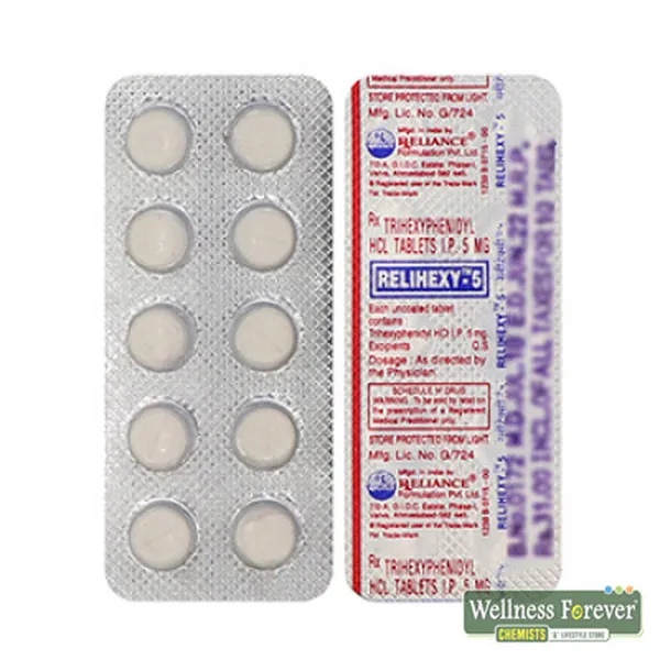 RELIHEXY 5MG 10TAB