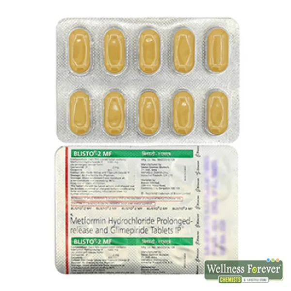 BLISTO 2MF 1000MG 10TAB