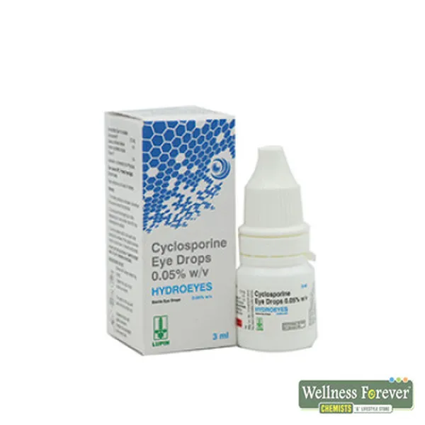 HYDROEYES 0.05% E/DROPS 3ML