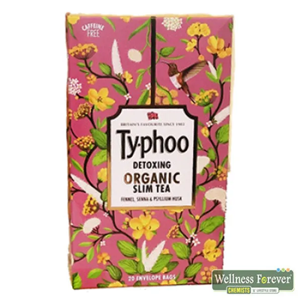 TY-PHOO DETOXING ORGANIC SLIM TEA - 20 BAGS