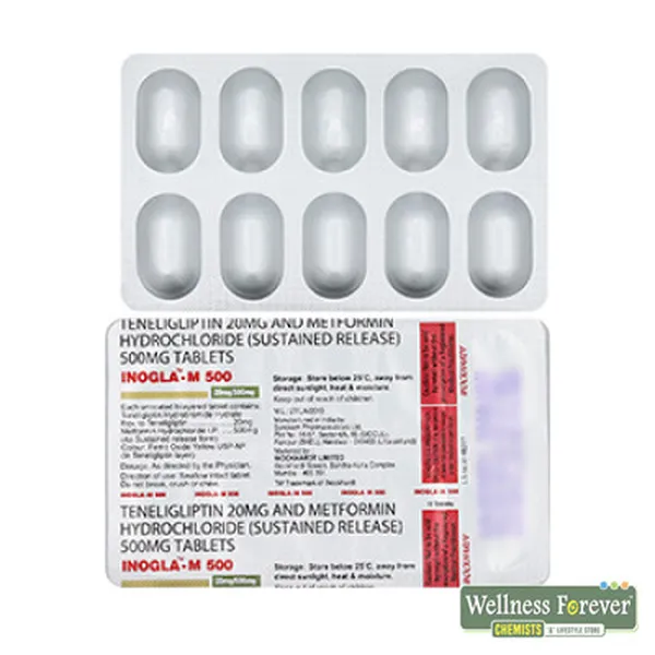 INOGLA-M 500MG 10TAB