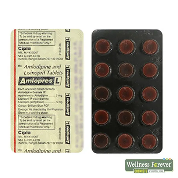 AMLOPRES-L  5MG  15TAB