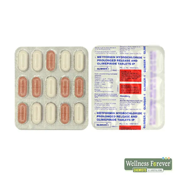 GLIMSER 1MG 15TAB