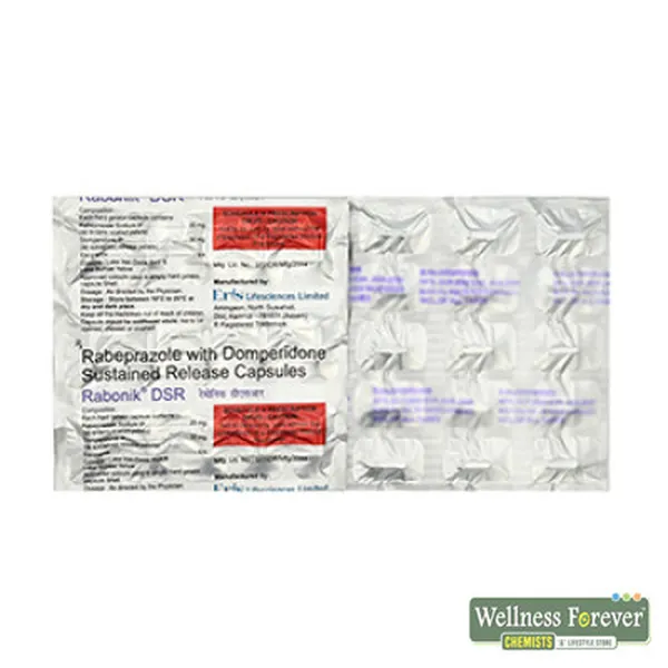 RABONIK-DSR 20MG 15CAP