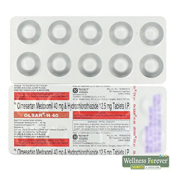 OLSAR-H 40MG 10TAB