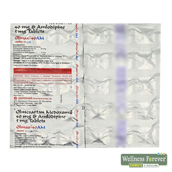 OLMAX-AM 40MG 15TAB