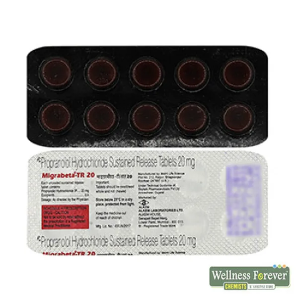 MIGRABETA-TR 20MG 10TAB