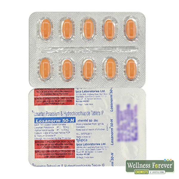 LOSANORM-H 50MG 10TAB