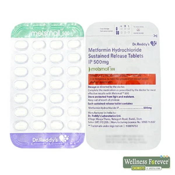 METSMALL 500MG 28TAB