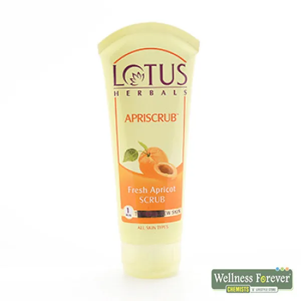 LOTUS HERBALS APRISCRUB FACE SCRUB - 100GM