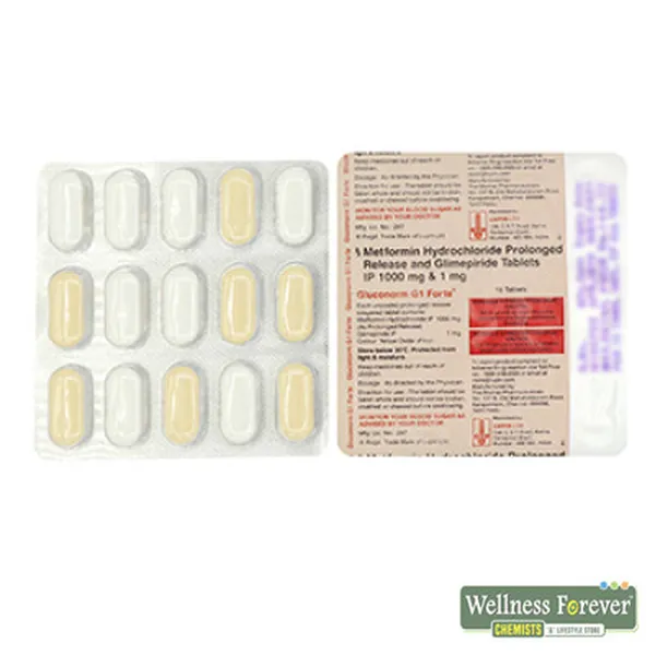 GLUCONORM-G1 FORTE 15TAB