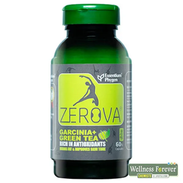 ESSENTIUM PHYGEN ZEROVA WEIGHT LOSS - GARCINIA AND GREEN TEA, 60 CAPSULES