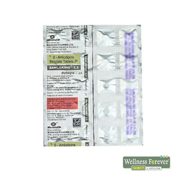 SAMLOKIND 2.5MG 10TAB