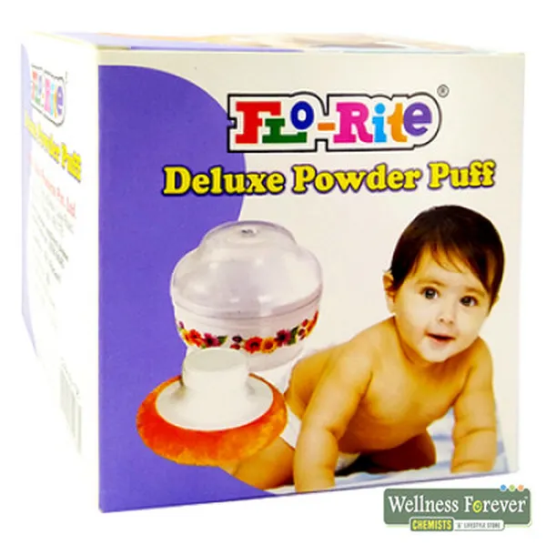 FLO-RITE DELUXE POWDER PUFF