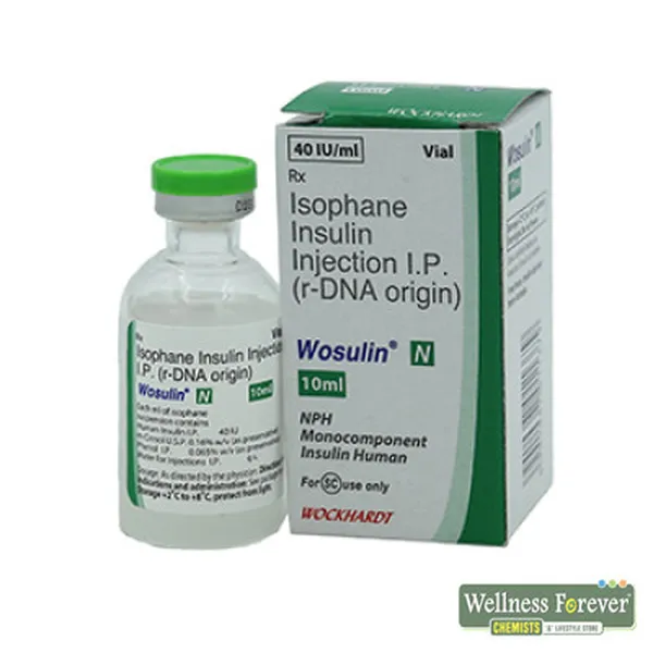 WOSULIN-N INJ 10ML VIAL