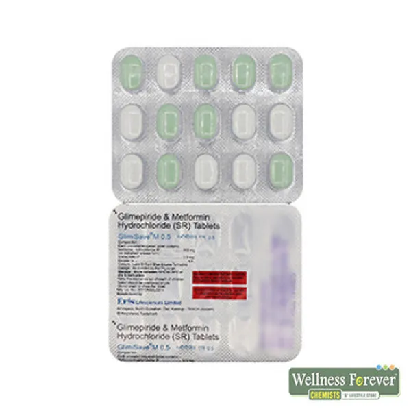 GLIMISAVE-M 0.5MG 15TAB