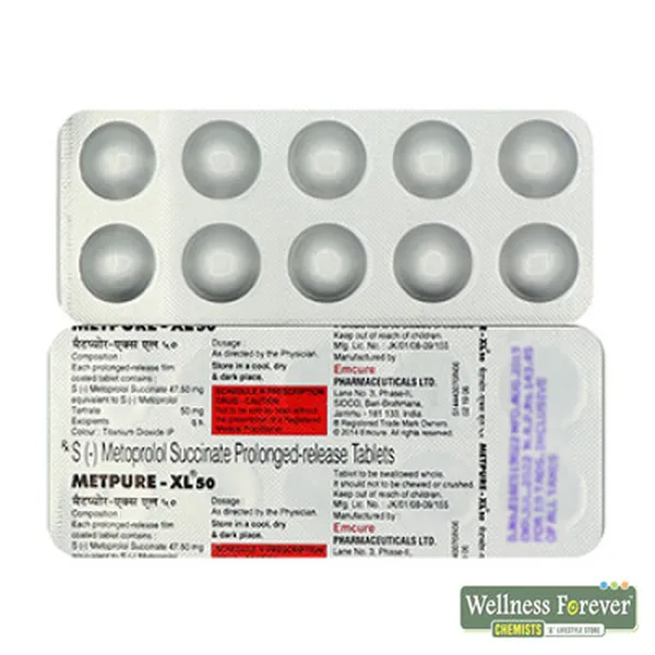 METPURE-XL 50MG 10TAB