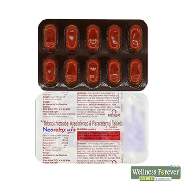NEORELAX-MR 8MG 10TAB