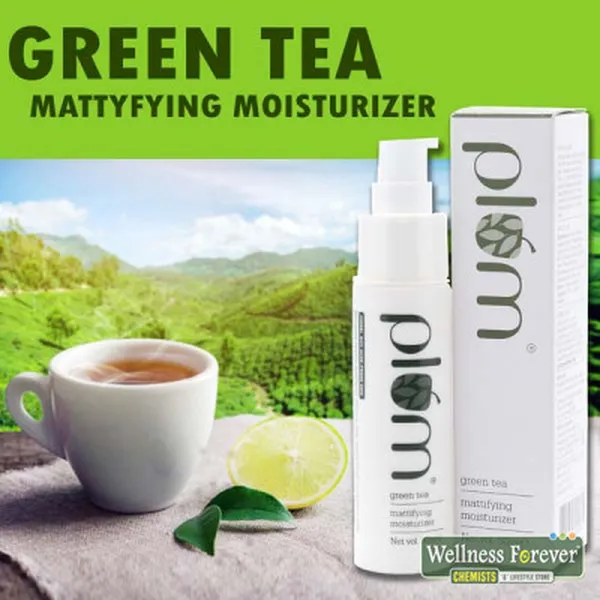 PLUM MATTIFYING GREEN TEA MOISTURIZER - 50ML