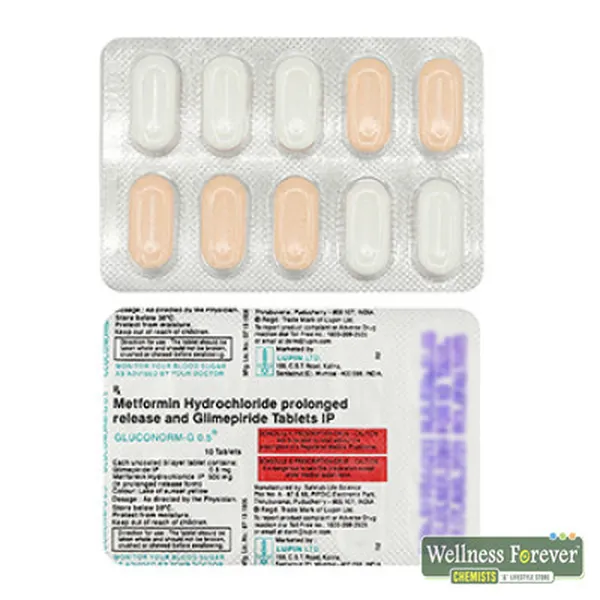 GLUCONORM-G 0.5MG 10TAB
