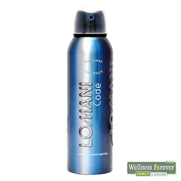 LOMANI PARIS CODE DEODORANT SPRAY FOR MEN - 200ML